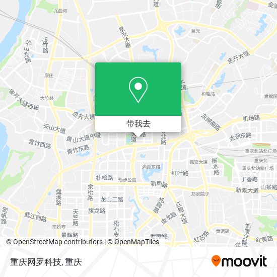 重庆网罗科技地图