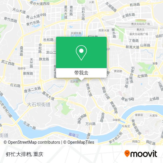 虾忙大排档地图