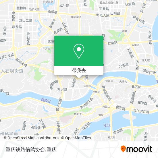 重庆铁路信鸽协会地图