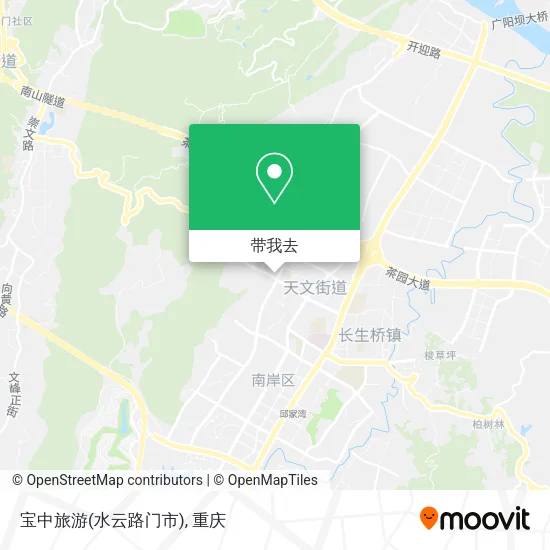 宝中旅游(水云路门市)地图