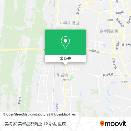 美每家·美华星都商业-12号楼地图