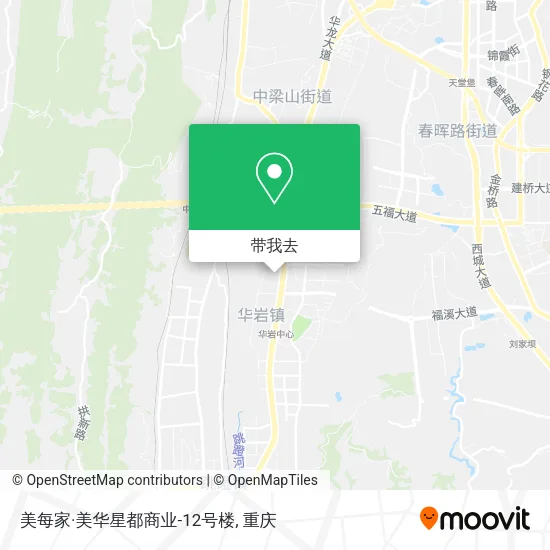 美每家·美华星都商业-12号楼地图