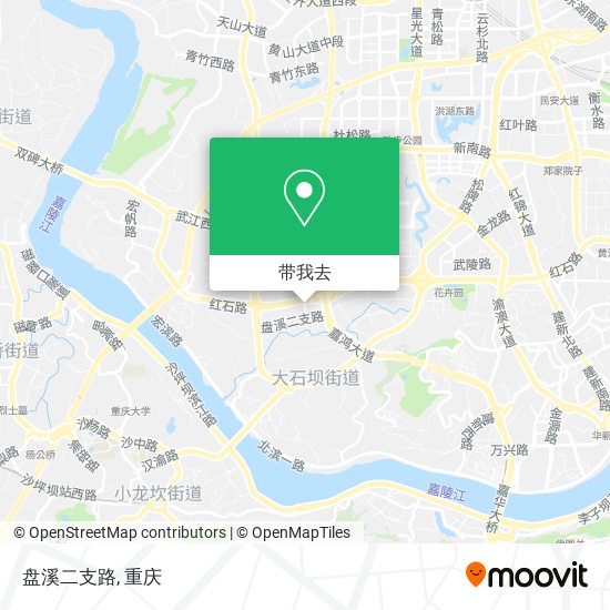 盘溪二支路地图