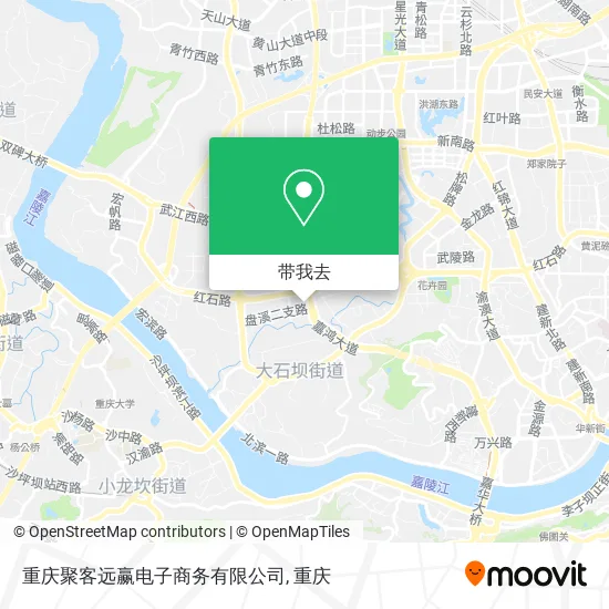 重庆聚客远赢电子商务有限公司地图