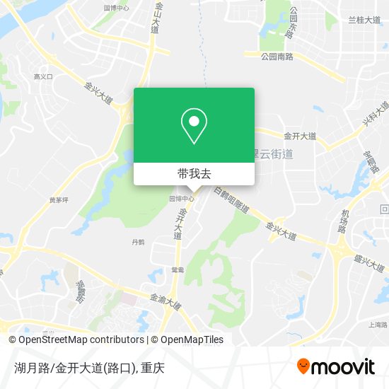 湖月路/金开大道(路口)地图