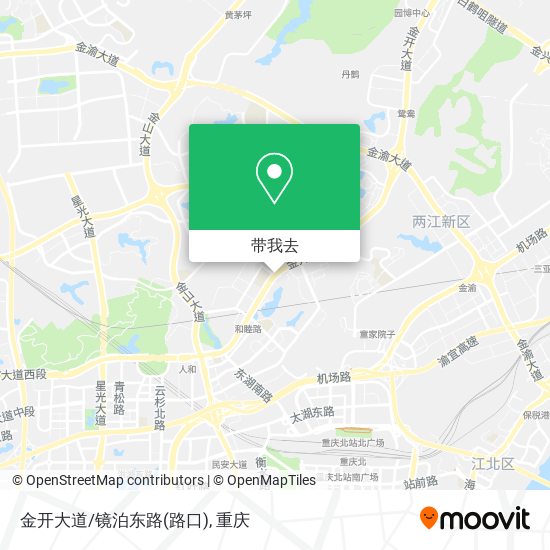 金开大道/镜泊东路(路口)地图