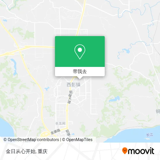 金日从心开始地图
