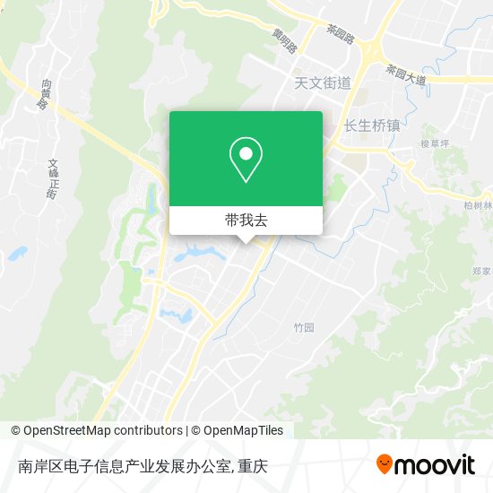 南岸区电子信息产业发展办公室地图
