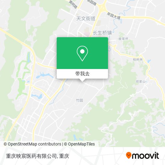 重庆映宸医药有限公司地图