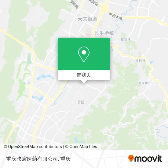 重庆映宸医药有限公司地图