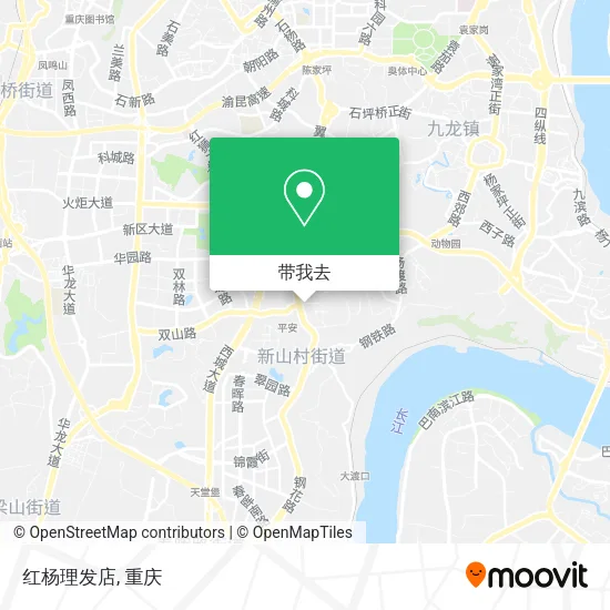 红杨理发店地图