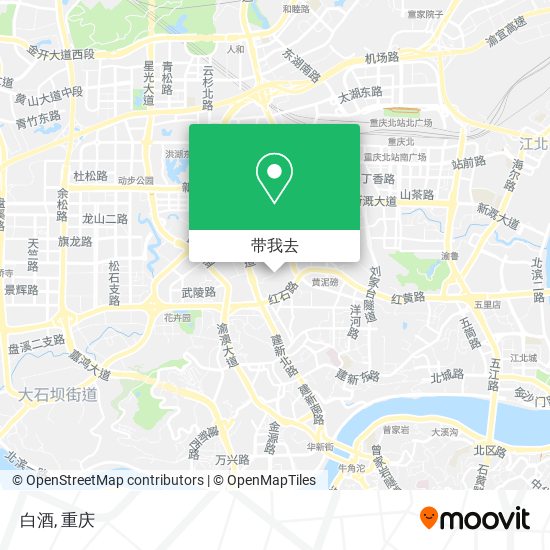 白酒地图