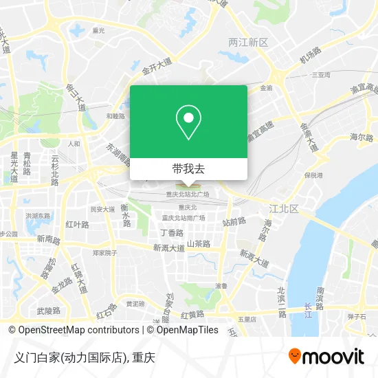 义门白家(动力国际店)地图