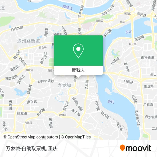 万象城-自助取票机地图