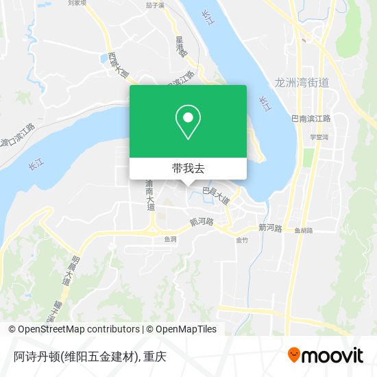 阿诗丹顿(维阳五金建材)地图