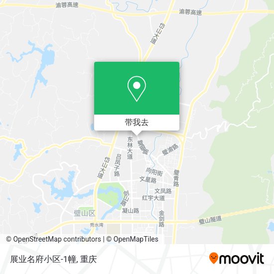 展业名府小区-1幢地图