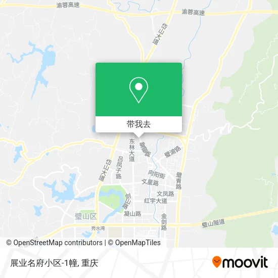 展业名府小区-1幢地图