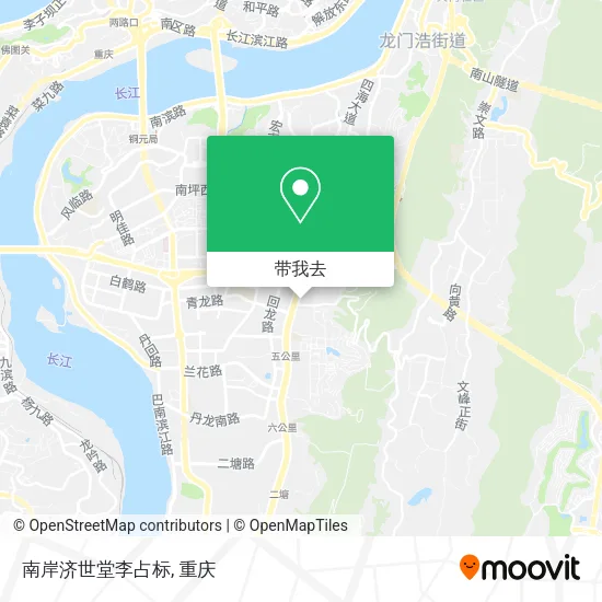 南岸济世堂李占标地图
