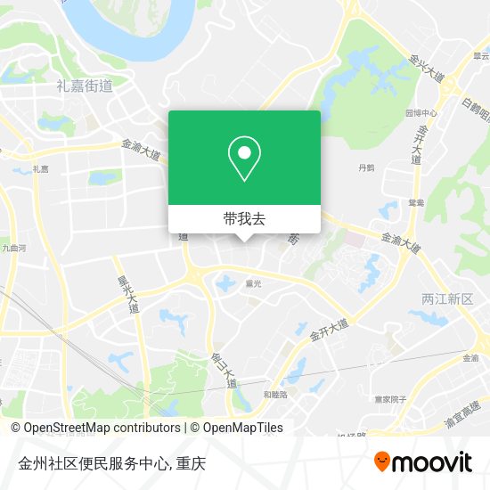 金州社区便民服务中心地图