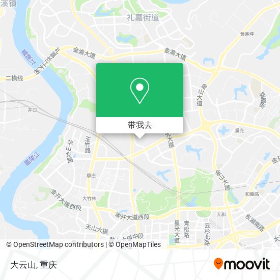 大云山地图