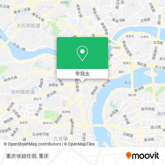 重庆张姐住宿地图