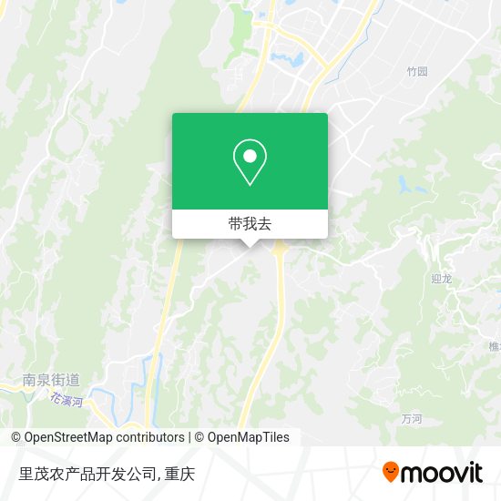 里茂农产品开发公司地图