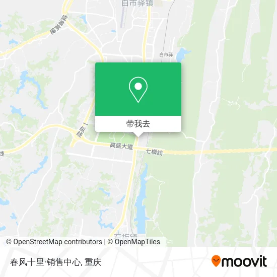春风十里·销售中心地图