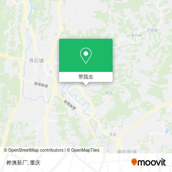 桦澳新厂地图