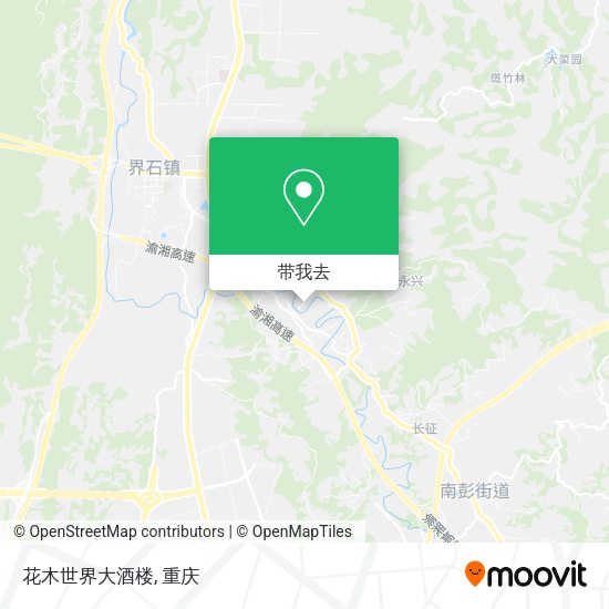 花木世界大酒楼地图