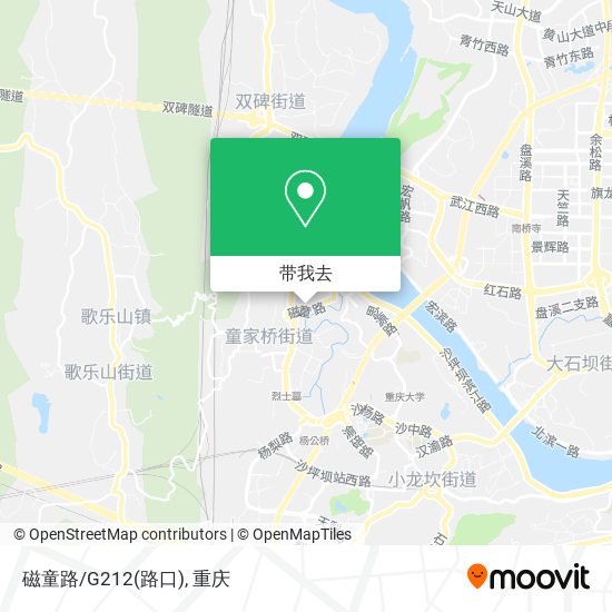 磁童路/G212(路口)地图