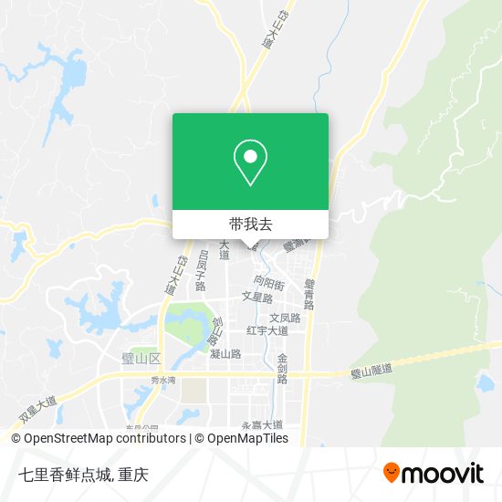 七里香鲜点城地图