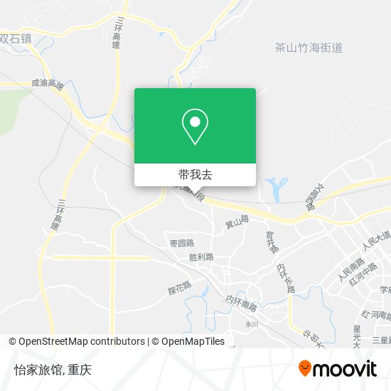 怡家旅馆地图