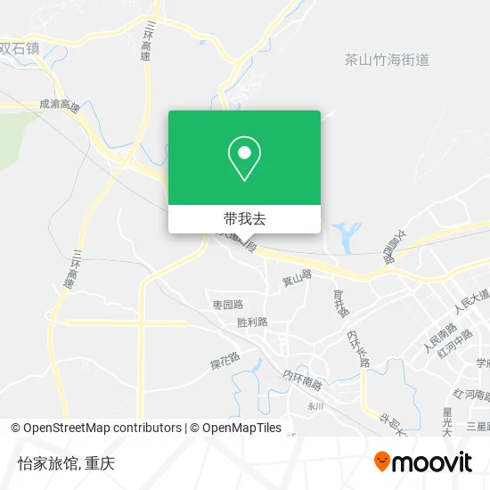 怡家旅馆地图