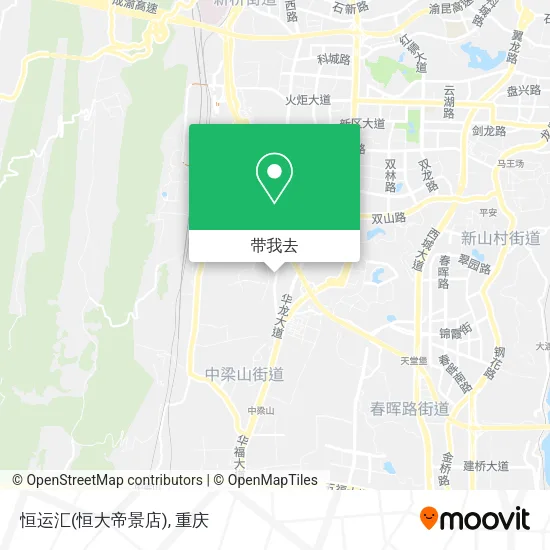 恒运汇(恒大帝景店)地图