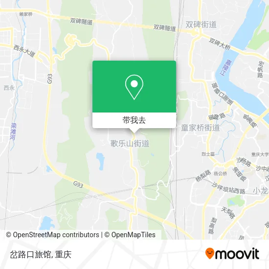 岔路口旅馆地图