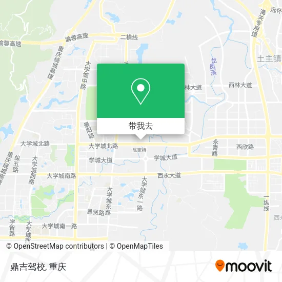 鼎吉驾校地图