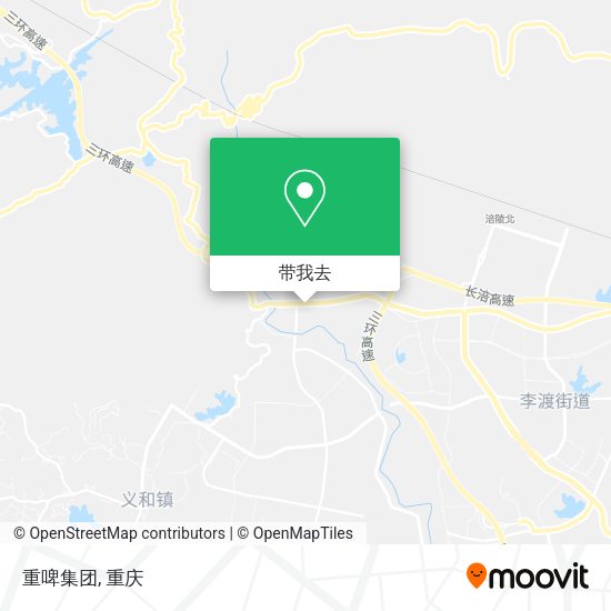 重啤集团地图