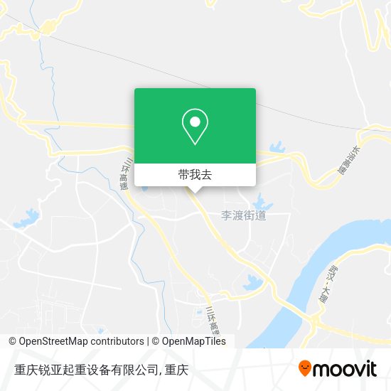 重庆锐亚起重设备有限公司地图