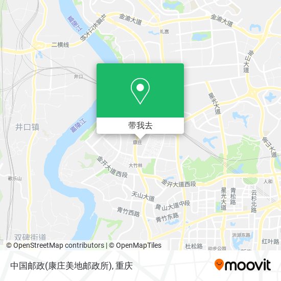 中国邮政(康庄美地邮政所)地图