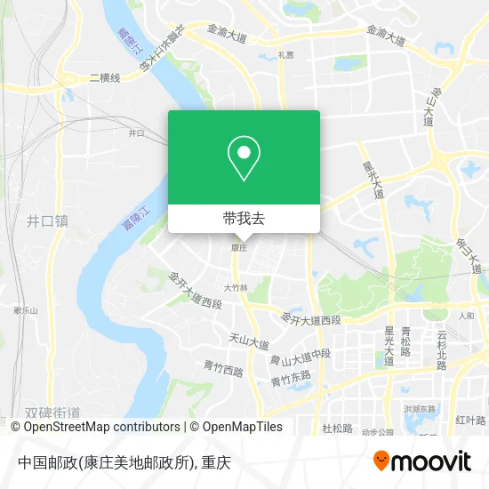 中国邮政(康庄美地邮政所)地图