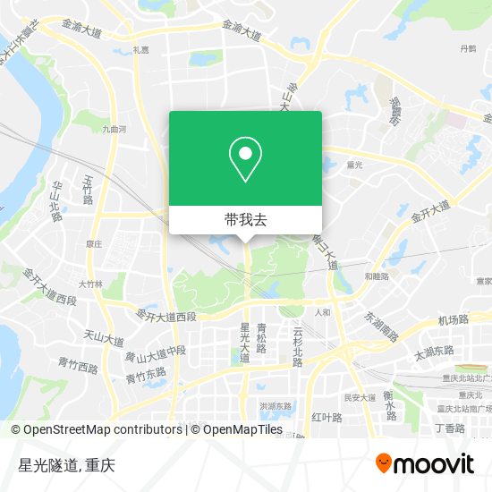 星光隧道地图