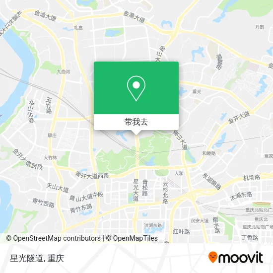 星光隧道地图