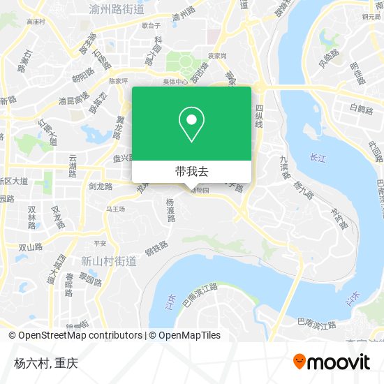 杨六村地图
