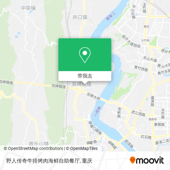 野人传奇牛排烤肉海鲜自助餐厅地图