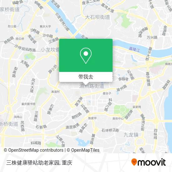 三株健康驿站助老家园地图