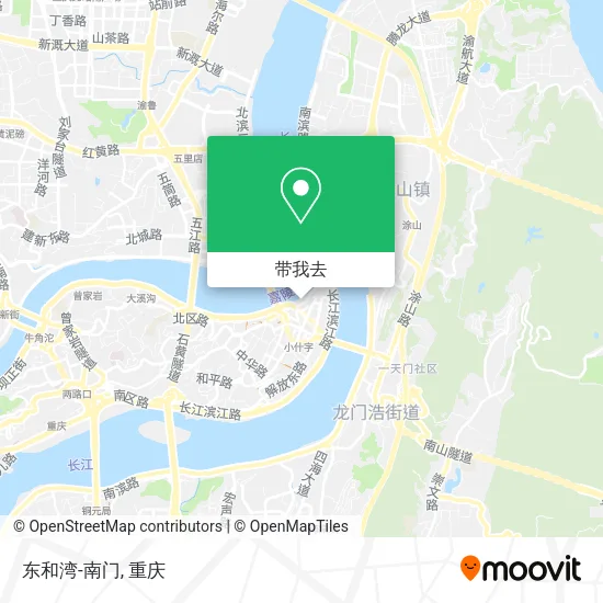 东和湾-南门地图
