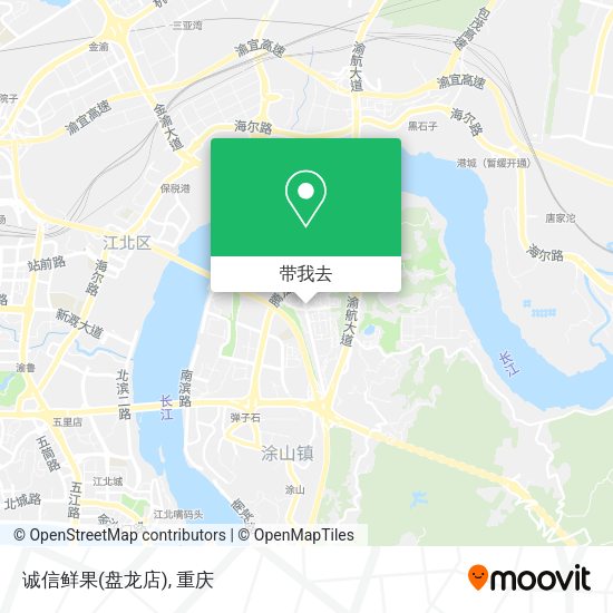 诚信鲜果(盘龙店)地图