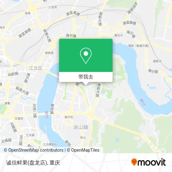 诚信鲜果(盘龙店)地图
