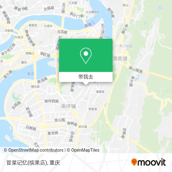 冒菜记忆(缤果店)地图