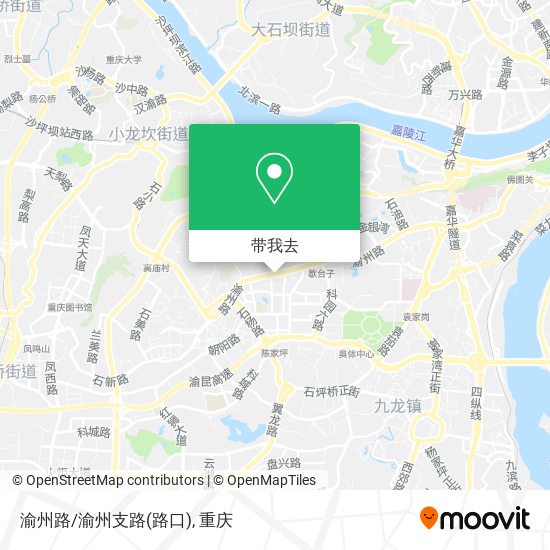 渝州路/渝州支路(路口)地图